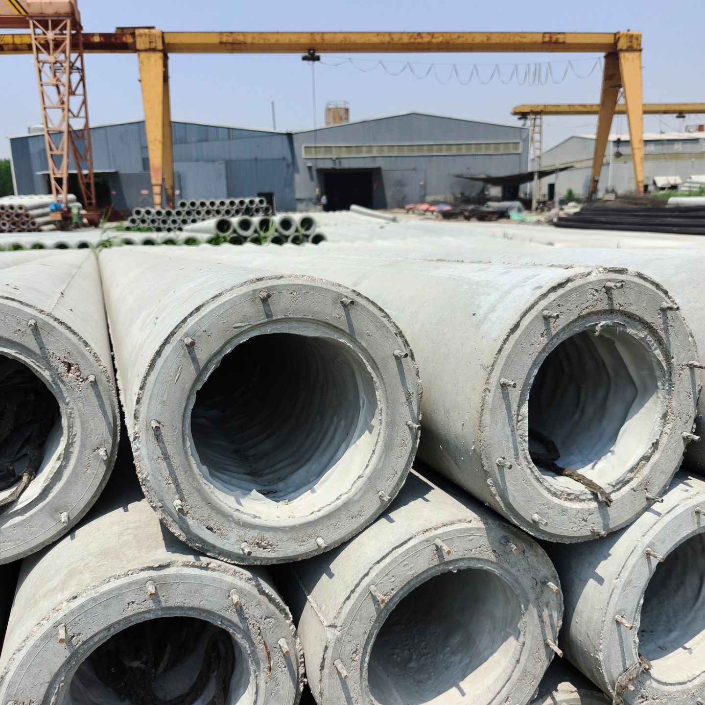 肥乡150×10米预应力水泥电线杆